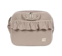 Walking Mum Maleta canastilla Praliné (Vichy Moka)