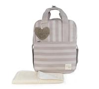 Walking Mum Sintra - Bolsa y mochila para cochecito de bebé multifuncional 2 en 1, color beige