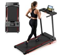 Walking Pad, Cinta de correr de 1-12 km/h para el hogar con una pendiente del 9%, cinta de correr de 3,0 HP con pantalla LED, doble amortiguación de impactos, capacidad máxima de peso de 120 kg