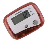 Walking Pedometer - ABS Compact 4.7x3.5cm | Mini Step Counter Miles Km Calorie, Lightweight Fitness Walking Monitor | Portable Sports Exercise Travel Daily Activity Tracking Device