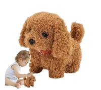Walking Puppy, Interactive Dog, Plush Pet, Barking Toy, Wagging Tail, Robot Dog Pet Plush Interactive Realistic Puppy Dog Toy, Walking, Barking, Wagging Tail, Like Real Robotic Pet Toy For KIds