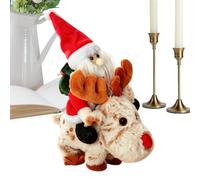 Walking Santa Claus Toy Interactive Plush Holida Animated Santa Fun | Santa Claus Music for Kid Boy Girls Holiday Winter Home In Cheerful Melody And Vivid Actions