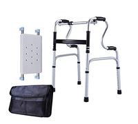 Walking Stabilizer, Elderly People Foldable Walker,Adjustable Walking Assist, Folding Lightweight Aluminium Walking Frame VBTJWRFE