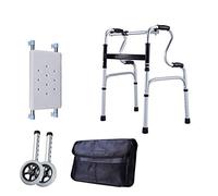 Walking Stabilizer, Elderly People Foldable Walker,Adjustable Walking Assist, Folding Lightweight Aluminium Walking Frame VBTJWRFE