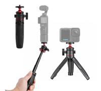 Walking Way 27 cm Mini Palo para Selfie, Trípode Extensible GoPro 13/MAX, dji Osmo Pocket 3/4/4 Pro, Insta360 X5, Accesorio Estable Cámaras de Acción & Compactas, Mango para Vlog