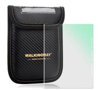 Walking Way 4x5.65 Inch Filtro Rectangular 1/8 Black Diffusion, Cristal Óptico HD Multi-Recubierto para Efecto Cine Sutil, Compatible con Matte Box