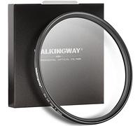 Walking Way 55 MM Filtro de Difusión Niebla Blanca - Filtro Suave Fuerte Circular White Mist Filtro de Halo Blanco con Vidrio Optico para Fotografía Retrato y Valor (Fuerte 2, 55 MM)