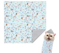 Walking Way 70 cm Envoltorio Mágico Autoadhesivo para Gatos de hasta 7 kg Resistente a Rayones, a Prueba de Polvo, Telas Lavables para Mascotas, Electrónica, Cosméticos y Más