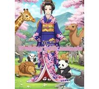 Walking with animals: Coloring Book