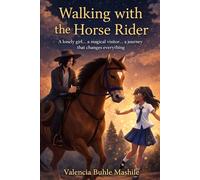 walking with the horse rider