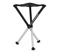Walkstool - Modelo Comfort - Negro y Gris - Taburete Plegable 3 Pies de Aluminio - Altura del Asiento 55 cm - Taburete Plegable - Carga máxima 225 kg - Hecho en Suecia