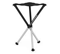 Walkstool - Modelo Comfort - Negro y Gris - Taburete Plegable 3 Pies de Aluminio - Altura del Asiento 65 cm - Taburete Plegable - Carga máxima 250 kg - Hecho en Suecia