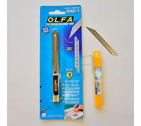 Wall-Art-Design Olfa Profi Cutter SAC-1 (30° Grados) + 10´ Er Klingenbox 30° Cuchillas ¡Nuevo!