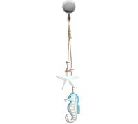 Wall Art Nautical Wood Sign Decoration with Rope