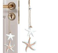 Wall Art Nautical Wood Sign Decoration with Rope