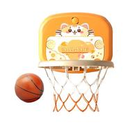 Wall Basketball Hoop Indoor No Punching Compact Foldable Basket