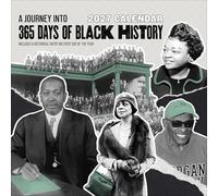 Wall Calendar 2027, A Journey into 365 Days of Black History , 12 Months, Large Grid Design Featuring 12 Artworks