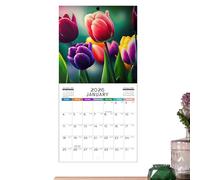 Wall Calendar, Cute Gag Wall Art Planner Paper, Decorative Monthly Organizer for Bedroom Kitchen Dorm School College Apartment Classroom Home Family Spaces Kids Teachers Students