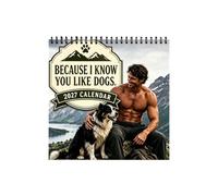 Wall Calendar, Funny Large Date Grid Planner, 12 Month Thick Paper Schedule