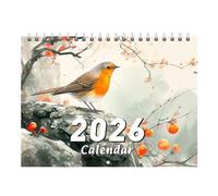 Wall Calendar, Monthly Paper Planner with Cute Illustrated Scenes, Fun Gag Art for Kids, Teachers, Family, Dorm, School, Apartment, Bedroom, Classroom, Kitchen, College Use, Multicolor