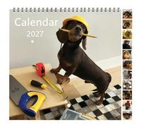 Wall Calendar - Thick Paper Schedule Management Ornament