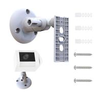 Wall Camera Mount, Adjustable Security Bracket, Rotating Monitor Holder for Bedroom Garden Yard Playroom Farm Ceiling Indoor Outdoor Home Setup 7.48x5.91x1.57 Inches