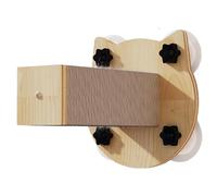 Wall Cat Climber, 4 Suction Cup Heavy Duty Cat Scratcher, Anti-Slip Pet Supplies, Scratching Hammock, Kitty Accessories for Small and Medium-Sized Cats