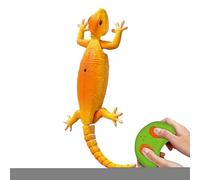 Wall Climb Gecko Toy - 14.17 Inches Silicone ABS | Remote Control Vacuum Suction - Interactive Robot Kids Toy For Home Fun Creative Play Family Curiosity Activity Indoor Children Playtime Girls Boys