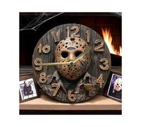 Wall Clock, Friday the 13th Wall Clock Halloween Gift Decoration for Office Home Bedroom
