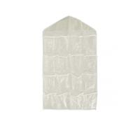 Wall Closet Hanging Organizers Over The Door Storage Bag Hanging Shelves Pocket for Bedroom Living Room Beige 2025