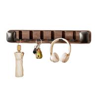 Wall Coat Hooks, Wall-Mounted Storage Rack, Foldable Suction Cup Design with Multi-Purpose Towel and Hat Holder, Space-Saving Organizer for Bedroom, Kitchen, Dorm, 18.31x2.17x1.18 inches