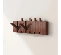 Wall Coat Rack with Hooks, Decorative Beech Wood Piano Shaped Design for Entryway, Bedroom, Coats, Bags, and Hats