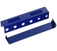 Wall Control ASM-SD-008 - Soporte de destornillador de metal ranurado azul