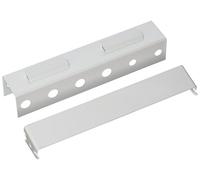 Wall Control ASM-SD-008 W - Soporte para destornillador de tablero perforado, accesorio de metal, color blanco