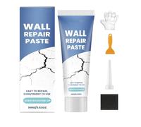 Wall Crack Repair Paste - Mending Glue Caulk, Drywall Repair Putty | Crack Filling Adhesive, Multi- Plaster Tool, Designed For Cracks Holes Plaster Concrete Ceramic Tile Shower Floor