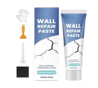 Wall Crack Repair Paste - Putty Sealant, Drywall Repair Putty, Easy Application | Crack Filler for Grout, Tile, Wallpaper, Paint, Concrete, Plaster, Shower, Bathroom