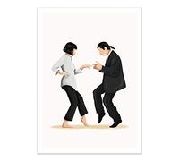 Wall Editions Art-Poster - Pulp Fiction - Nour Tohme
