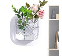 Wall Fish Tank | Small Plant Vase for Wall | Decorative Compact Aquarium Fish Bowls for Bedroom, Kitchen, Apartment, Dormitory