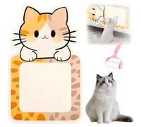 Wall & Floor Cats Scratcher Pad,Wall Mounted Self-Adhesive Cat Scratching Board,Walls Scratchers for Indoor Cats with Adhesive Backing