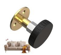 Wall Headboard Stoppers, Threaded Anti Shake Protector, Easy Installation Furniture Stabilizer, Adjustable Noise Reducing Pads for Elderly, Kids, College Students, Guest Room