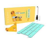 Wall Height Chart - 70 Inch Magnetic | PVC EVA Removable - Kids Growth Ruler Decor for Bedroom Classroom or Home with Erasable Pen and Cute Animal Design Easy to Install