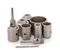 Wall Hole Saw Drill Bit Concrete Hole Saw Hole Cutter Concrete Cement Stone Drilling Tool 30-100mm 1Pcs(22x200-01)