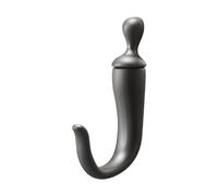 Wall Hooks - Chili Pepper Design, Rust Proof Hat Hanger, Sturdy Single Hook, Decorative Vertical Storage Organizer, Fade Resistant Solid Metal, Perfect for Indoor Outdoor Display