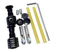Wall Hung Toilet Fixing Kit for Secure Mounting, Stainless Steel and Plastic Components Set with Pre-Lock Mechanism for Back to Wall or Wall Mounted Toilets(220 wrench+tube-B)