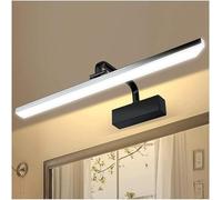 Wall Lamp Mirror Light Iron Acrylic Mirror Front Light Energy-saving Long Strip Mural Corridor Guest Room Waterproof Led Makeup Lamp Black Wall Decor Lamp,luminaria LED