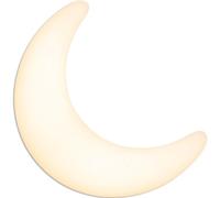 Wall Lamps & Sconces Children's Room Wall, Moon Shape Acrylic Wall Light, 20W Dimmable Wall Mounted Lamps, Iron Headboard Sconces Lighting Fixtures for Bathroom, Living