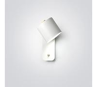 Wall Light Indoor 12W LED 3000K Warm White Modern Rotatable Metal Wall Lamp Decorative Wall Sconce Lamp for Living Room Bedroom Hallway Corridor Stairs Hall, White