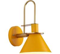 Wall Light Lamp Decorative Wall, Industrial Style Wall Lights, Nordic Personality Lamps Wall Lamp for Living Room Bedroom and Hallway, Rosa(Giallo)