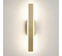 Wall Light Modern Ceiling Led Wall Lantern Three-Color Dimmable Bedside Wall Sconces Home Simple Astigmatism Lamp Bathroom Living Room Wall Mounted Light Hallway Lamp/Gold/31Cm/D/31Cm