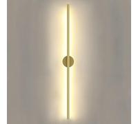 Wall Light Modern Warm Light Bedside Indoor Wall Sconce Aluminum Wall Lantern Led Ceiling Wall Mounted Light Home Decorate Astigmatism Lamp for Bedroom Living Room/Gold/100Cm(Black,100Cm)/D/80Cm